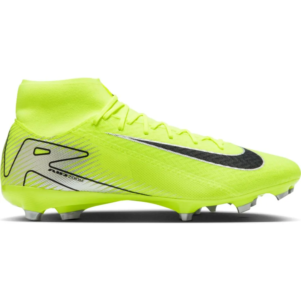 

Футбольные бутсы Nike Mercurial Superfly 10 Academy FG/MG, желтый