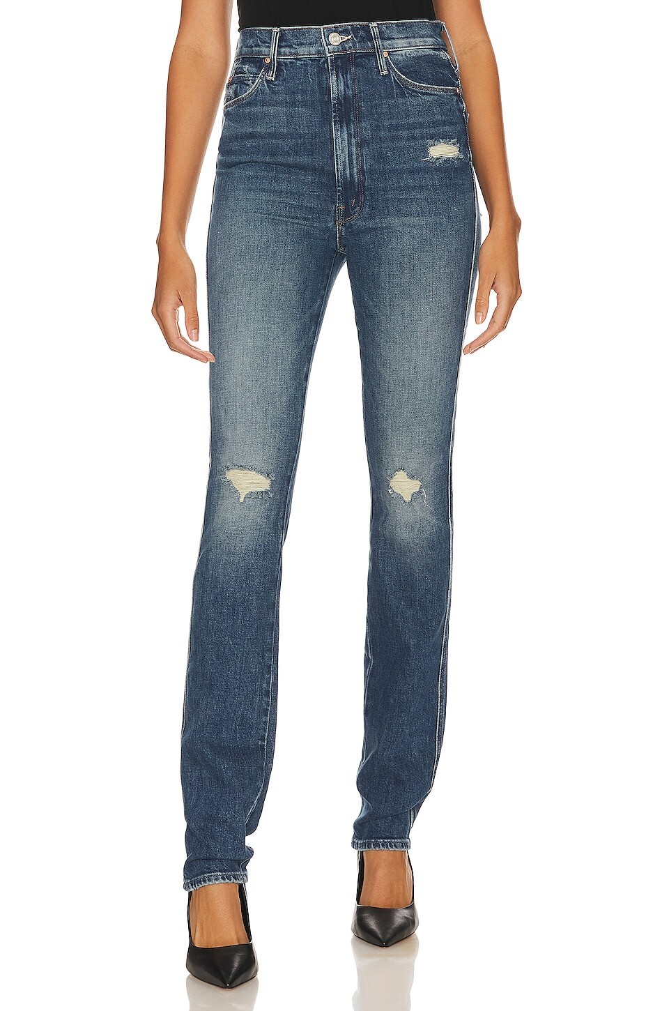 

Туфли MOTHER High Waisted Dazzler Double, цвет Morning Chores