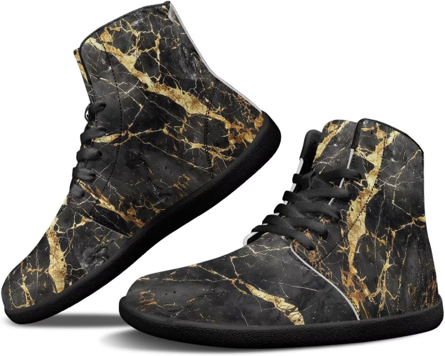 

Кроссовки Binienty Hike Barefoot для мужчин и женщин, минималистичные с нулевым перепадом, без шнурков, черный