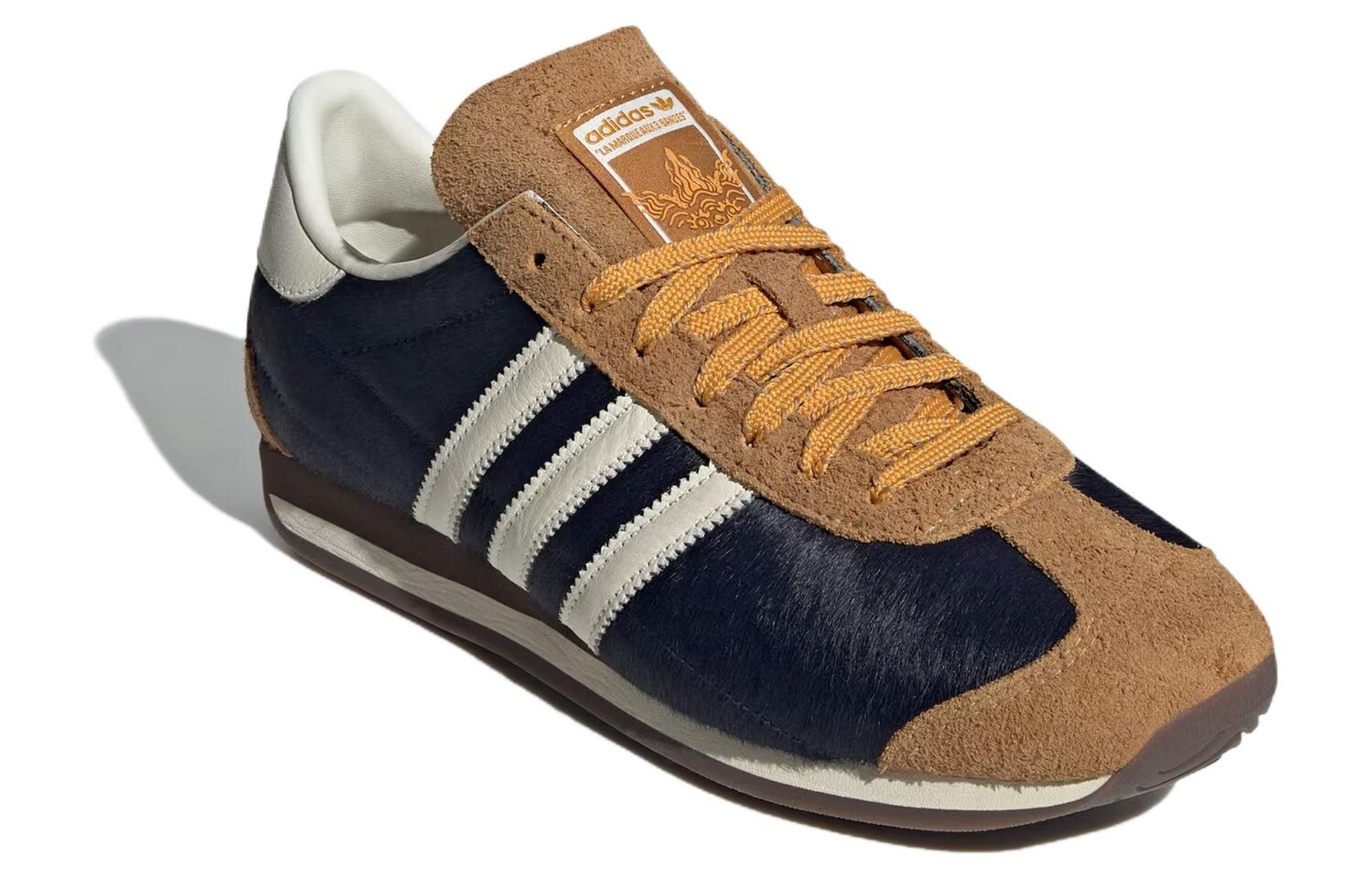 Adidas originals COUNTRY Lifestyle Обувь унисекс, Brown/Blue — фото 2