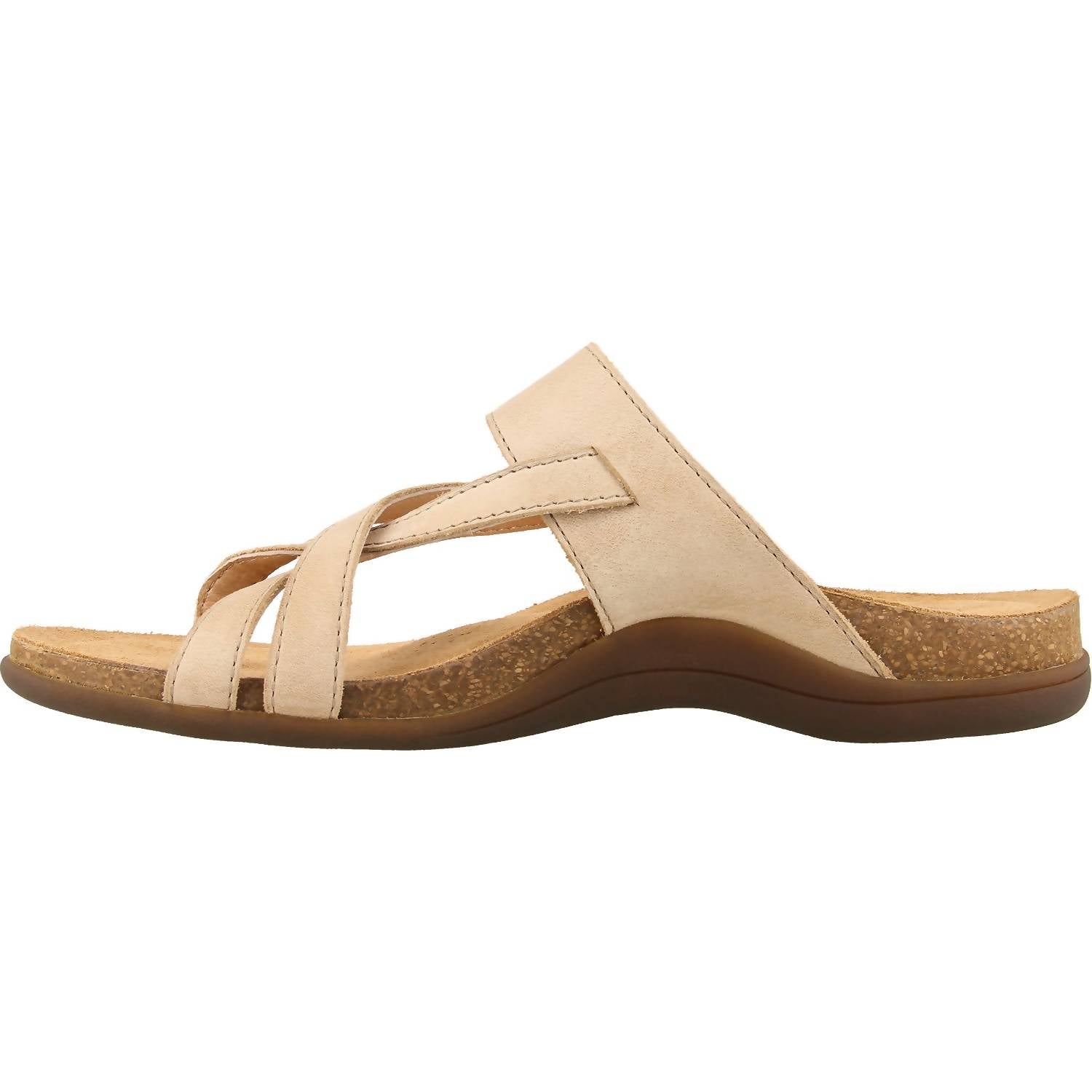 Женские повседневные кожаные сандалии Perfect в цвете камень Taos, Stone Leather — фото 2