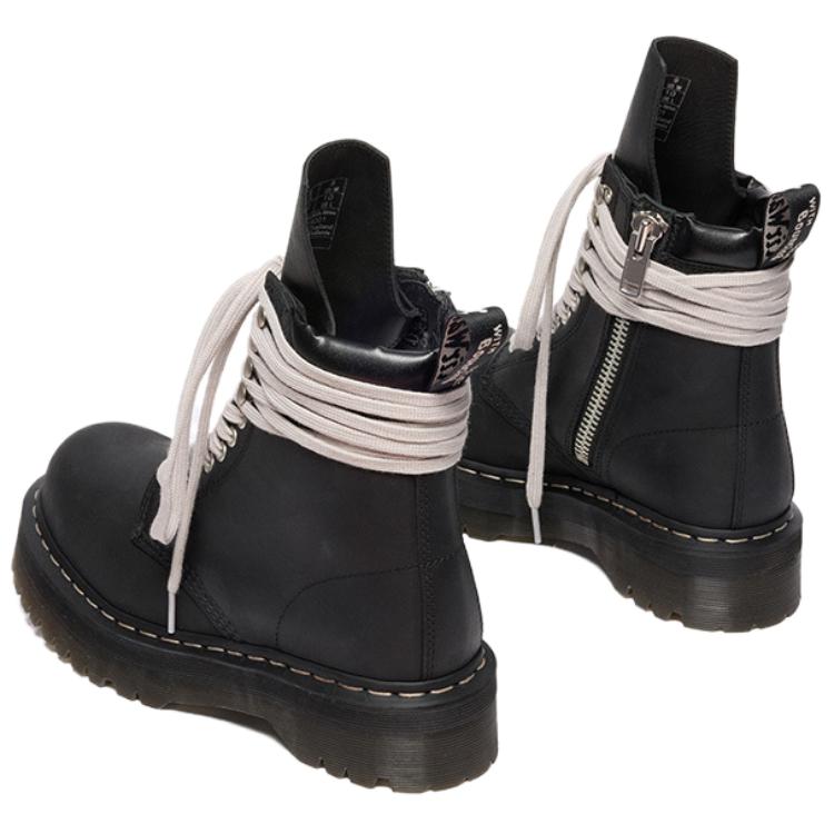 Dr.Martens Ботинки Martin, Rick Owens x 1490, Steel Toe Quad Short, Unisex, Black — фото 4