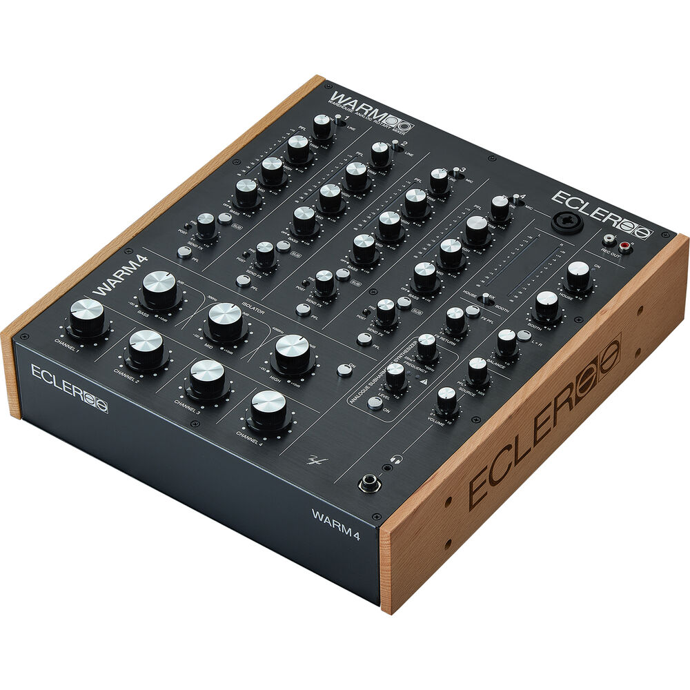 

DJ-микшер Ecler WARM4 Professional 4-Channel Analog Rotary DJ Mixer WARM-4