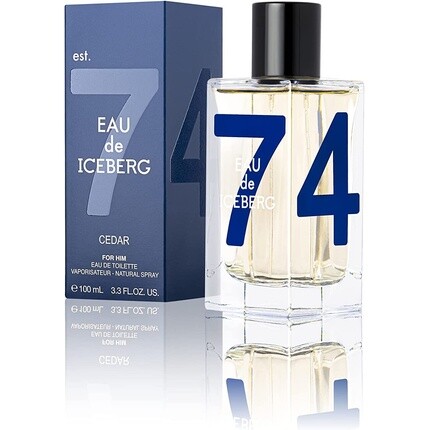 Мужская туалетная вода Iceberg Eau de Iceberg Cedar EDT Spray 3.3 oz