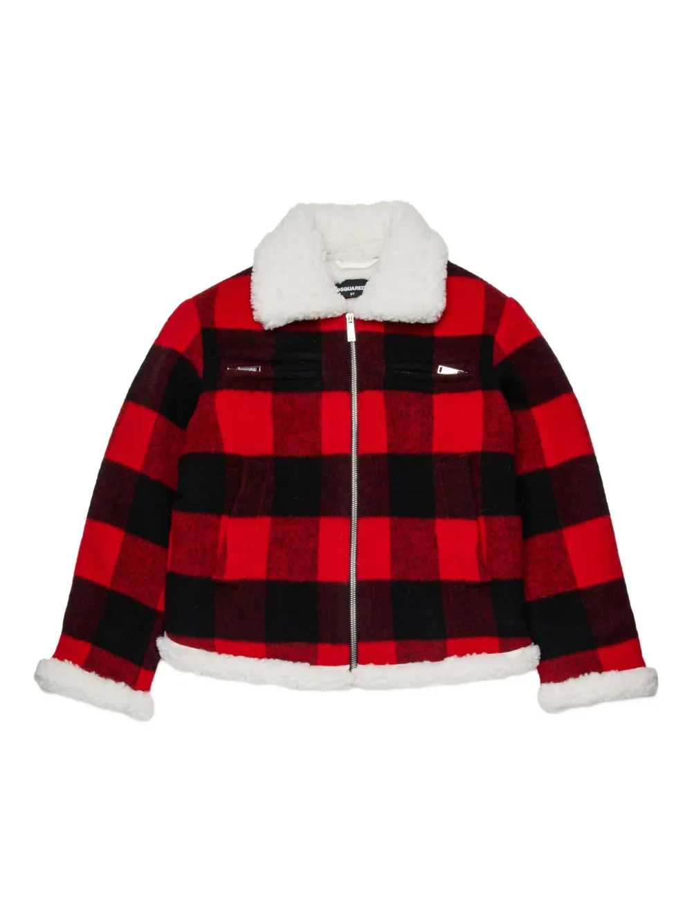 

Куртка с логотипом DSQUARED2 KIDS, красный