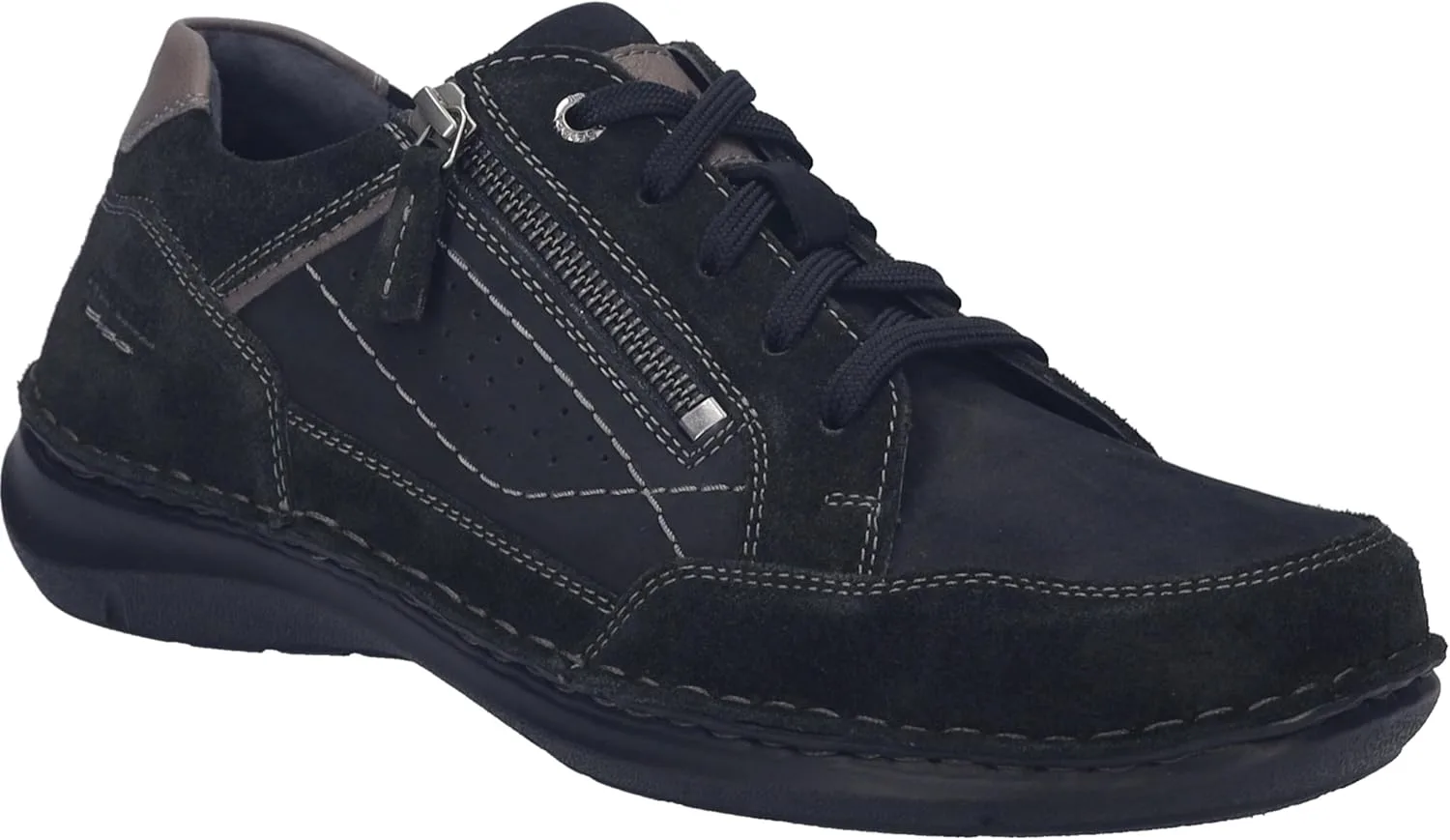 Туфли Josef Seibel New Anvers 11 Black Combo, черный/черный