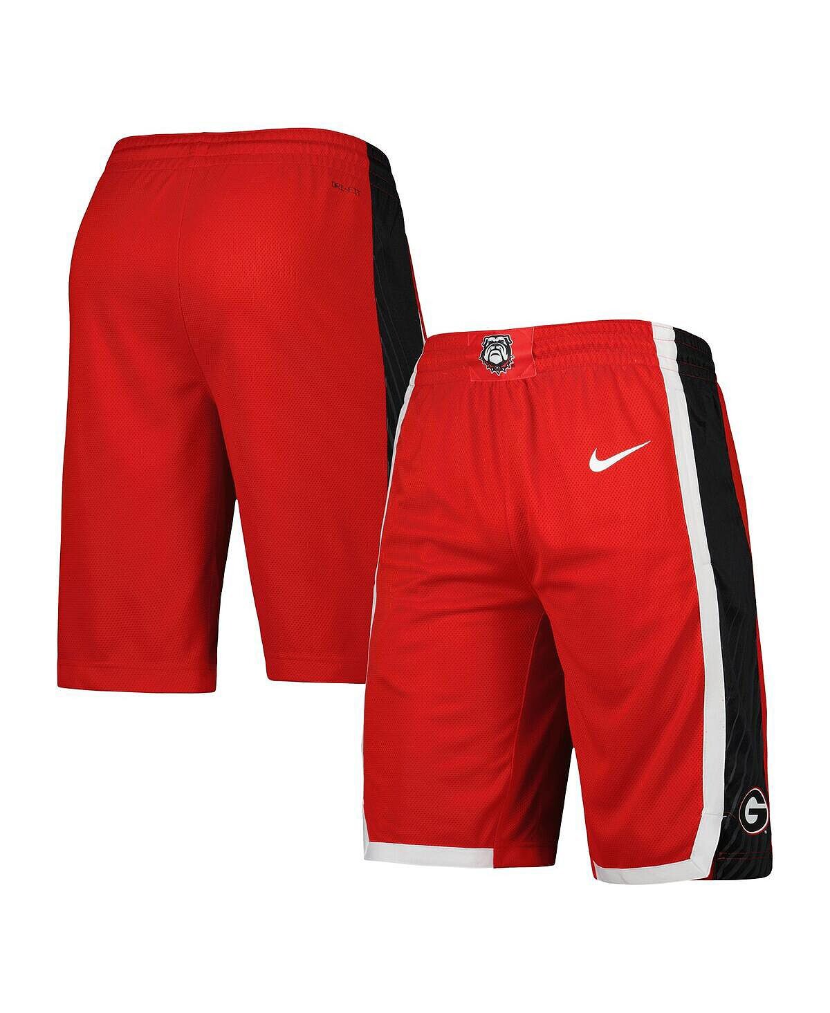 

Мужские баскетбольные шорты Red Georgia Bulldogs Replica Team Nike