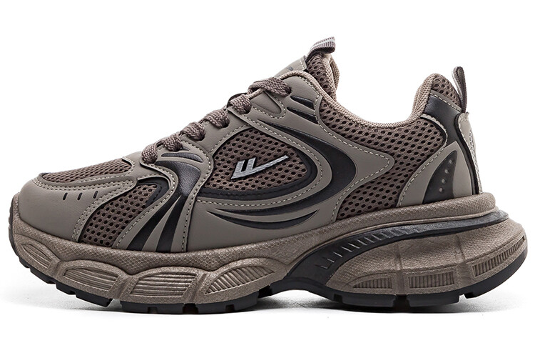 

Кроссовки WARRIOR Chunky Sneakers Men Low-top The Gun Is Black, черный