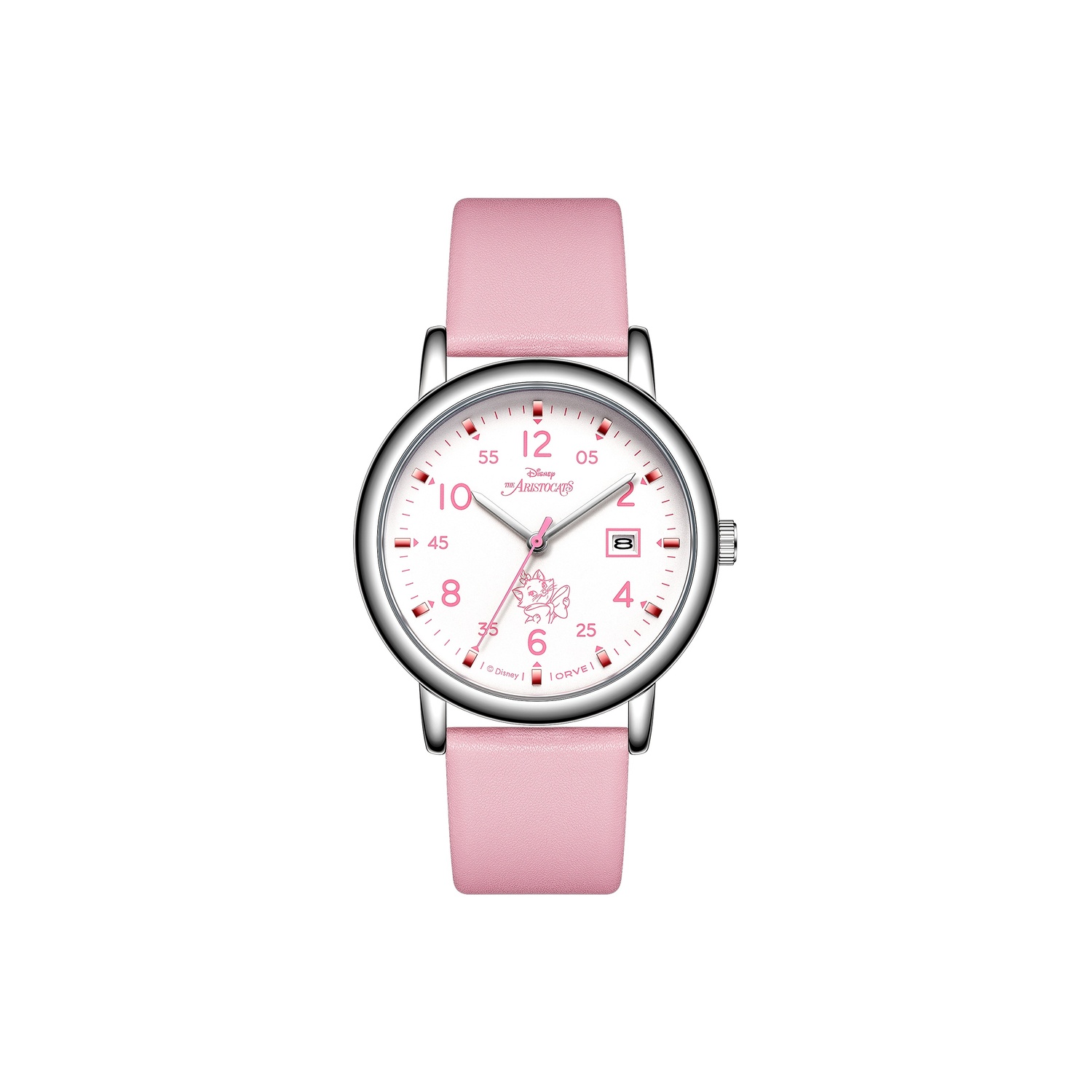 

Disney Часы Cat Velvet Quartz Movement Watch Women's Watch White Dial