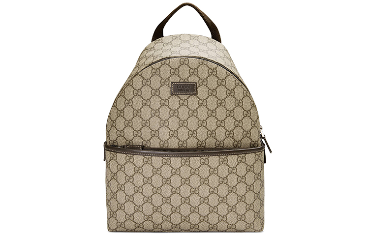 

GUCCI Рюкзак для детей Canvas с кожаной спинкой Ebony/Brown