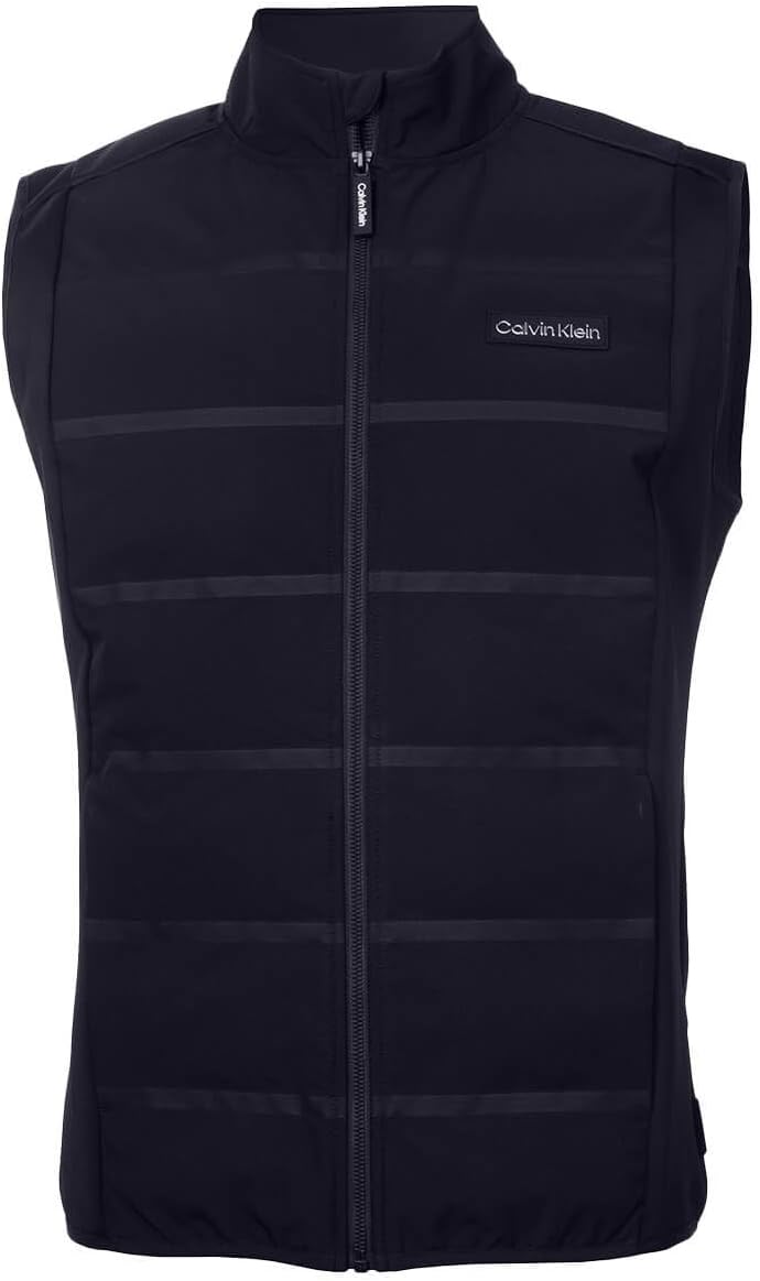 

Жилет Calvin Klein Houston Hybrid на молнии для гольфа, эластичный, теплый, Navy