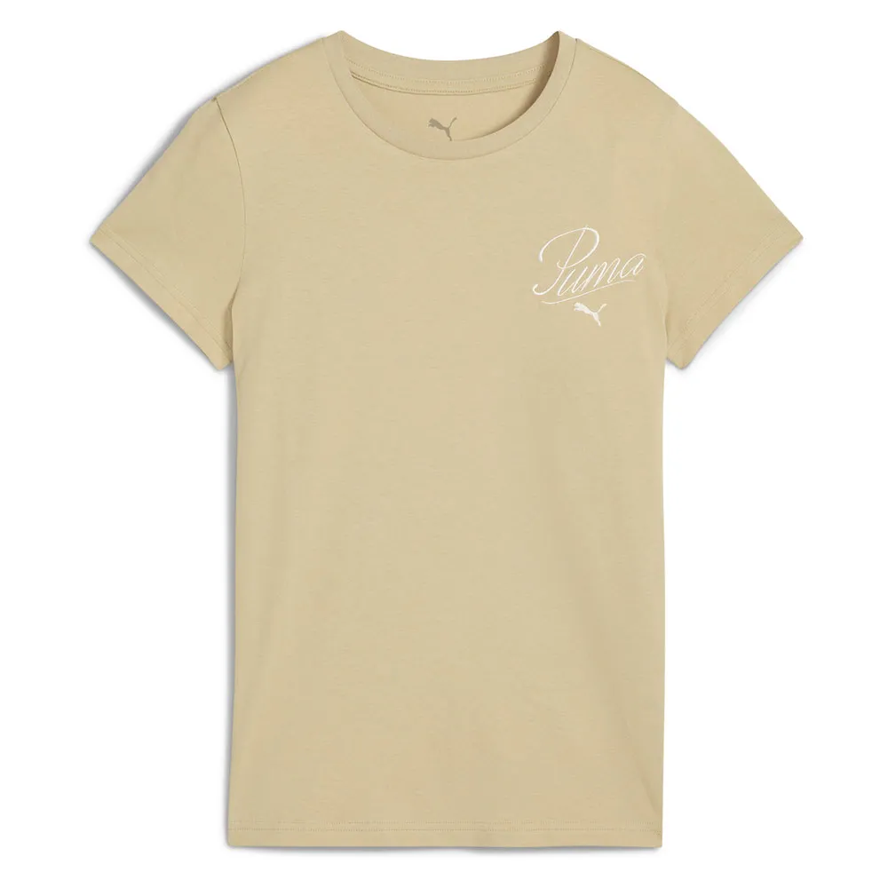 

Футболка с коротким рукавом Puma Ess Script, бежевый