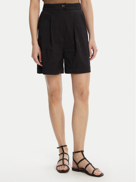 

Шорты-Бермуды свободного кроя Sultano 2516141019 Max Mara Beachwear, черный