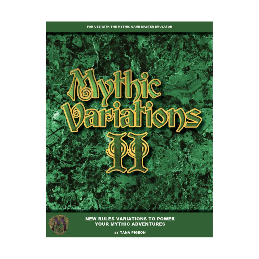 

Mythic Variations 2 (POD, Black & White), Mythic Role Playing, мягкая обложка