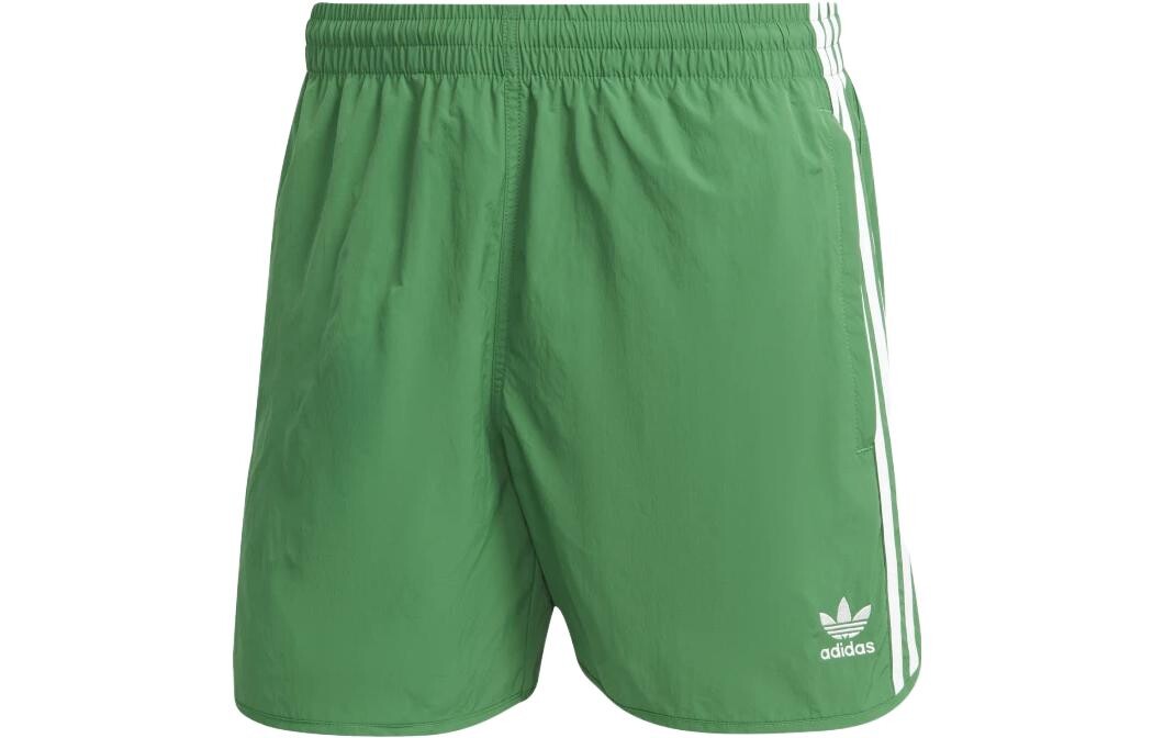 ADICOLOR Повседневные шорты мужские зеленые Adidas Originals, зеленый