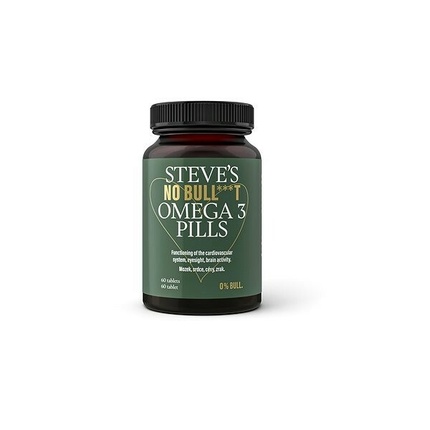 

Steve's Capsules No Bullshit Omega 3 60 таблеток Steve´S