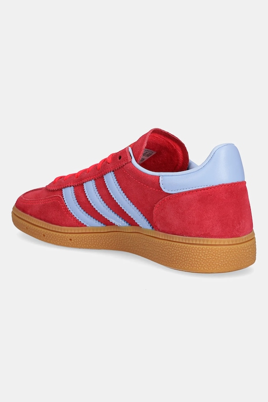 Замшевые кроссовки Handball Spezial Adidas Originals, красный — фото 3