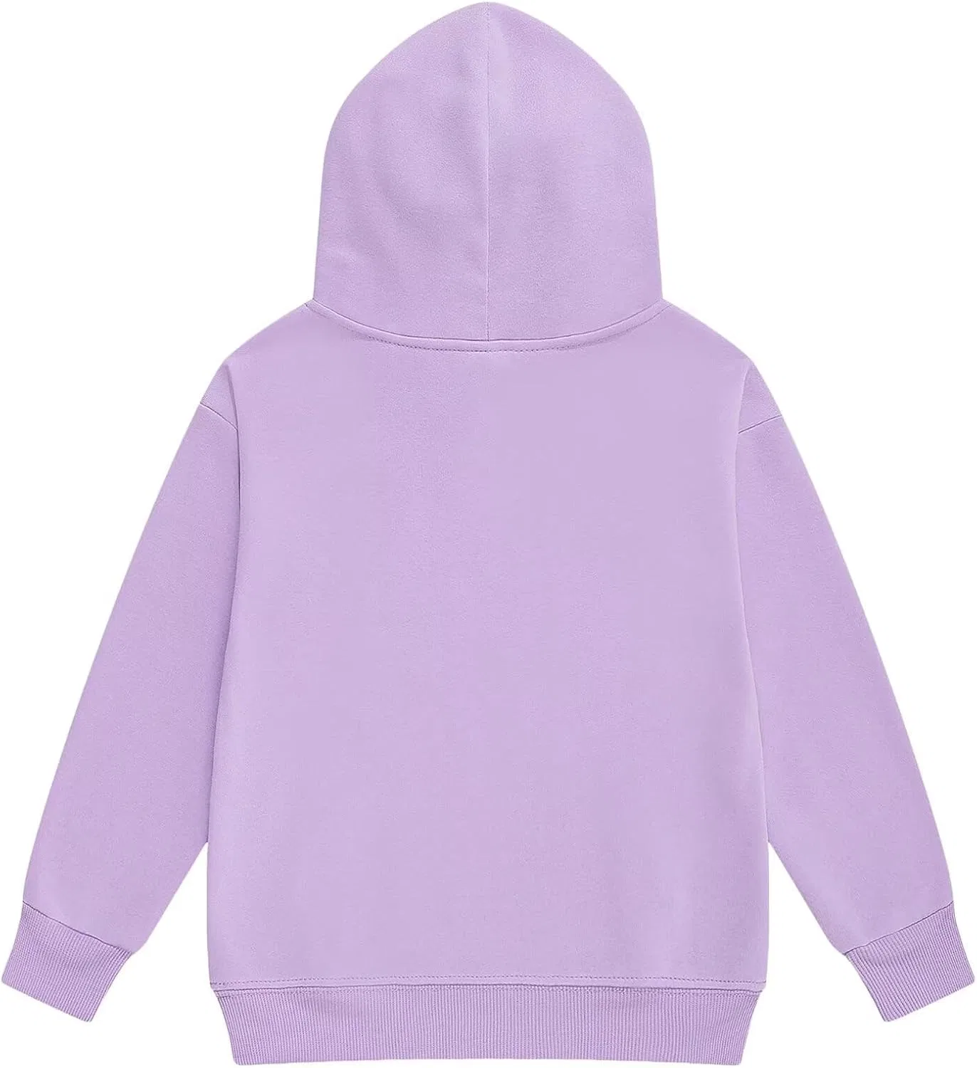 Детский спортивный костюм, толстовка на молнии и джоггеры, Light Purple — фото 3