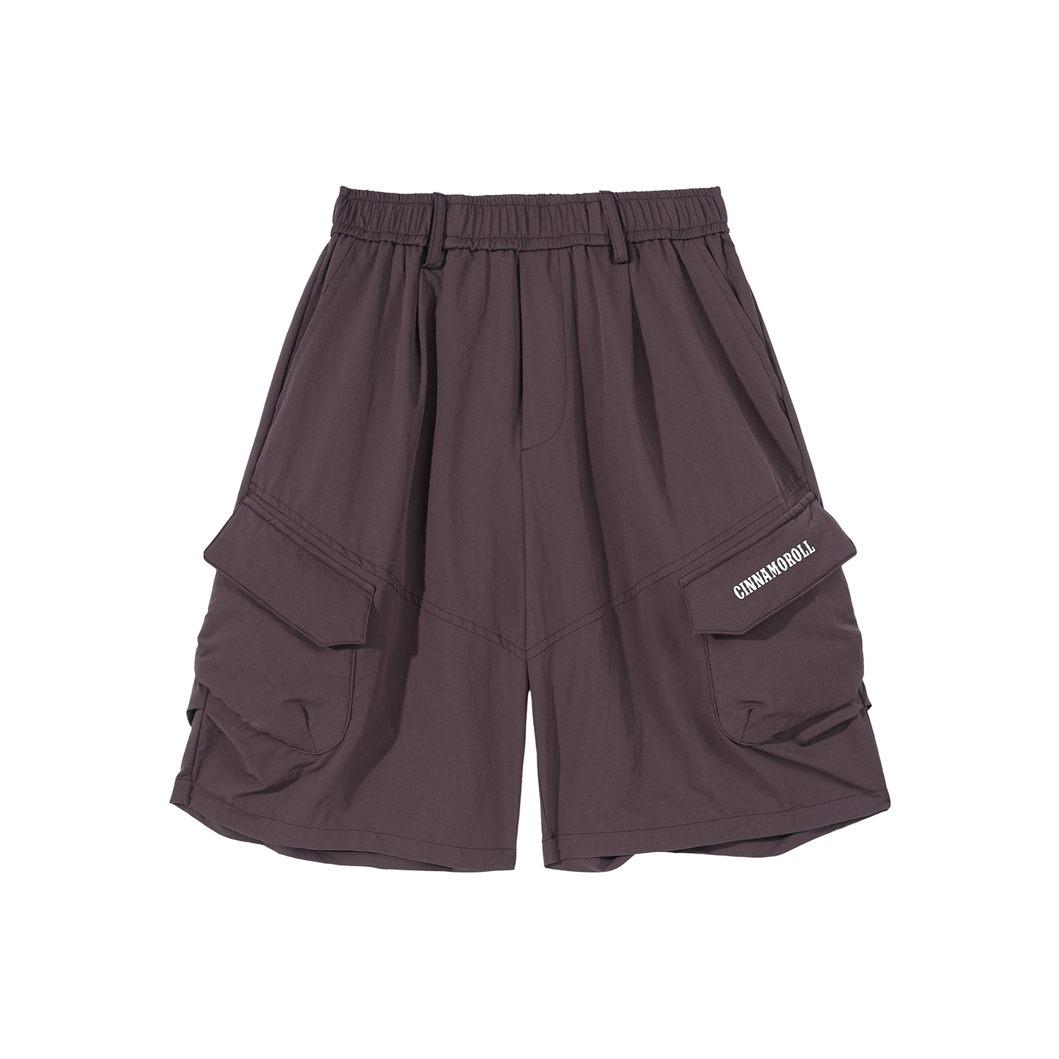 

Шорты повседневные Unisex CINNAMOROLL Yugui Dog Sanrio, фиолетовый