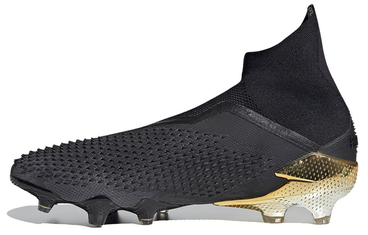 

Футбольные бутсы серии PREDATOR мужские высокие черные/белые/золотые Adidas