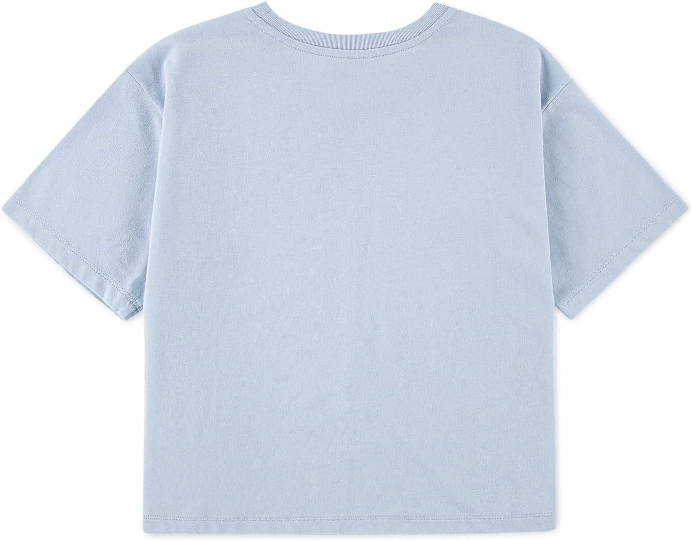 Футболка abercrombie kids Floral NY Crest Tee, цвет Skyway — фото 2