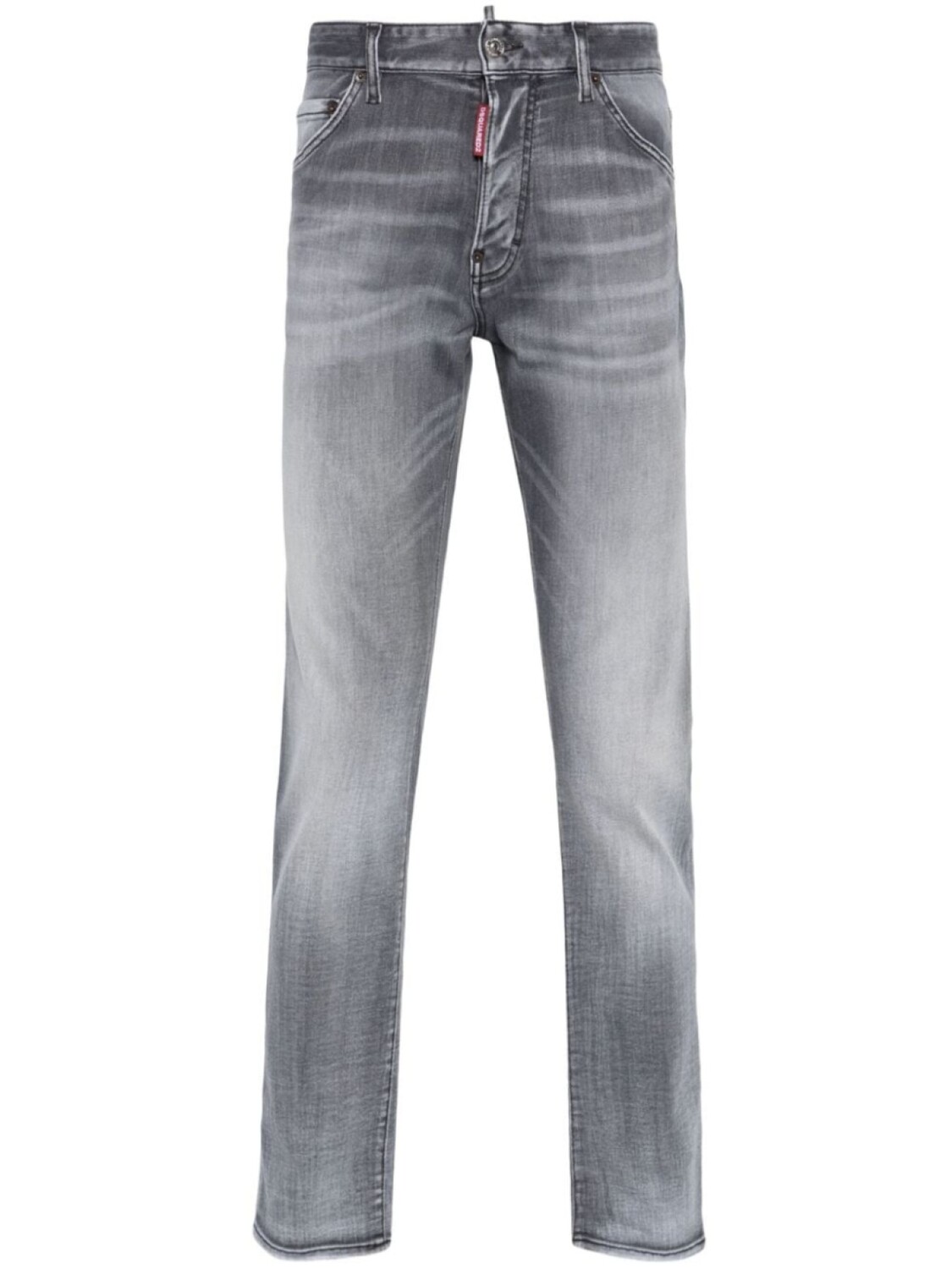 

Dsquared2 джинсы скинни Cool Guy с эффектом потертости, черный
