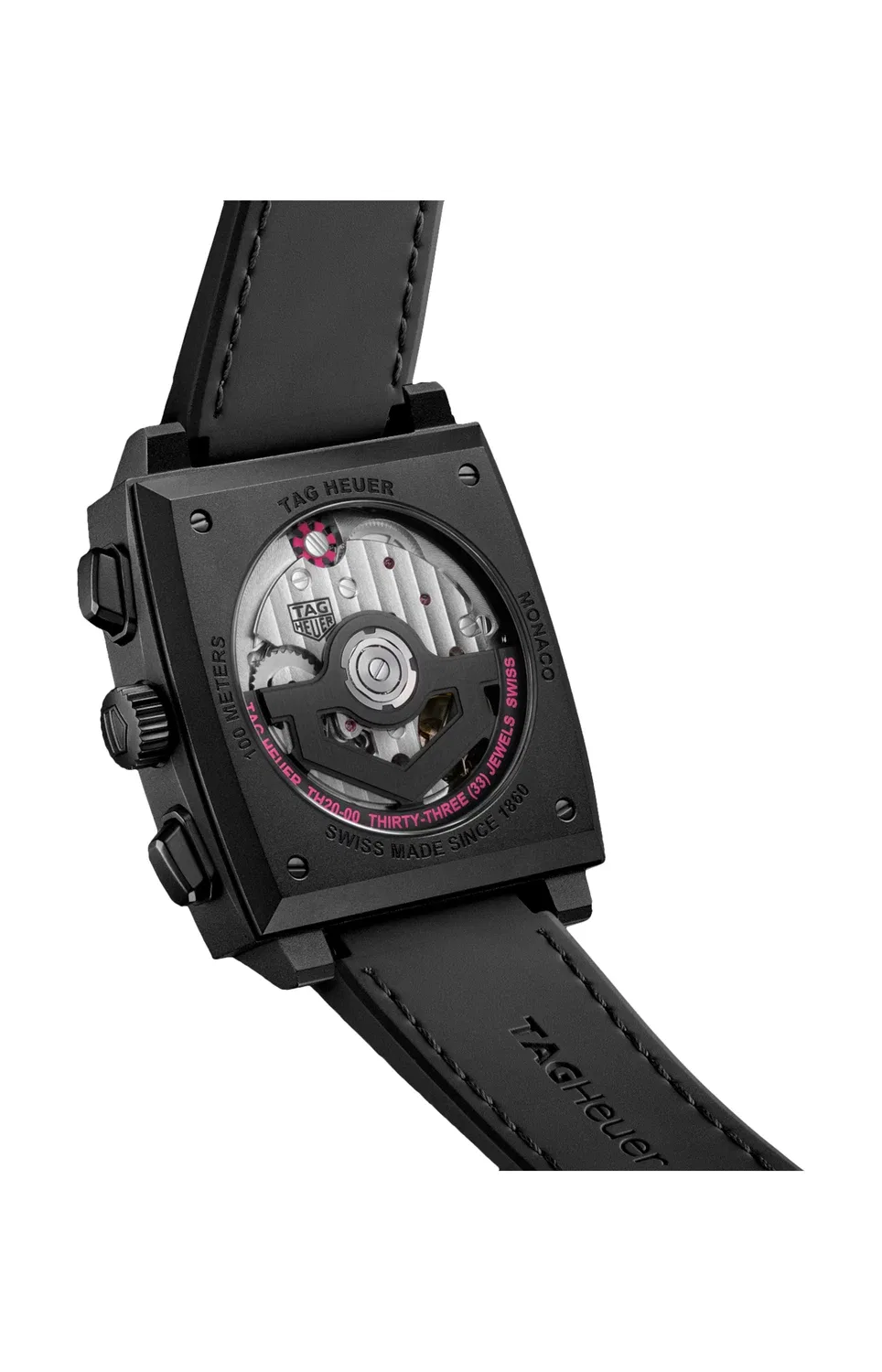 TAG HEUER MONACO ХРОНОГРАФ - CBL218B.FT6236, серебряный — фото 4