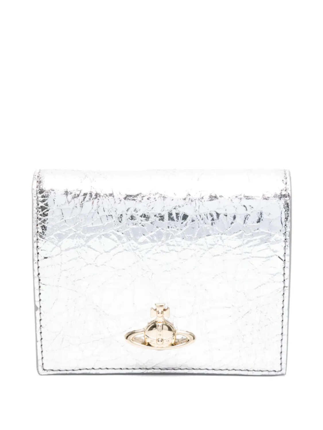

Vivienne Westwood кошелек с декором Orb, серебристый