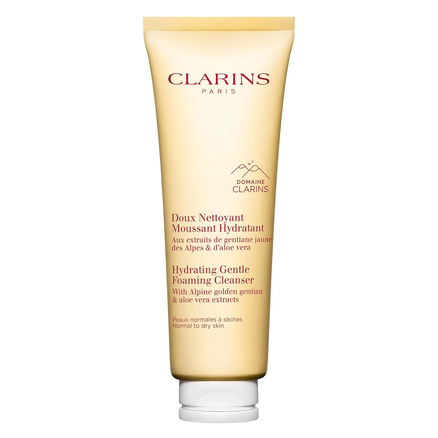 Пенка для умывания Clarins — Увлажняющая | Очищает, успокаивает и смягчает кожу | Содержит алоэ вера для усиления