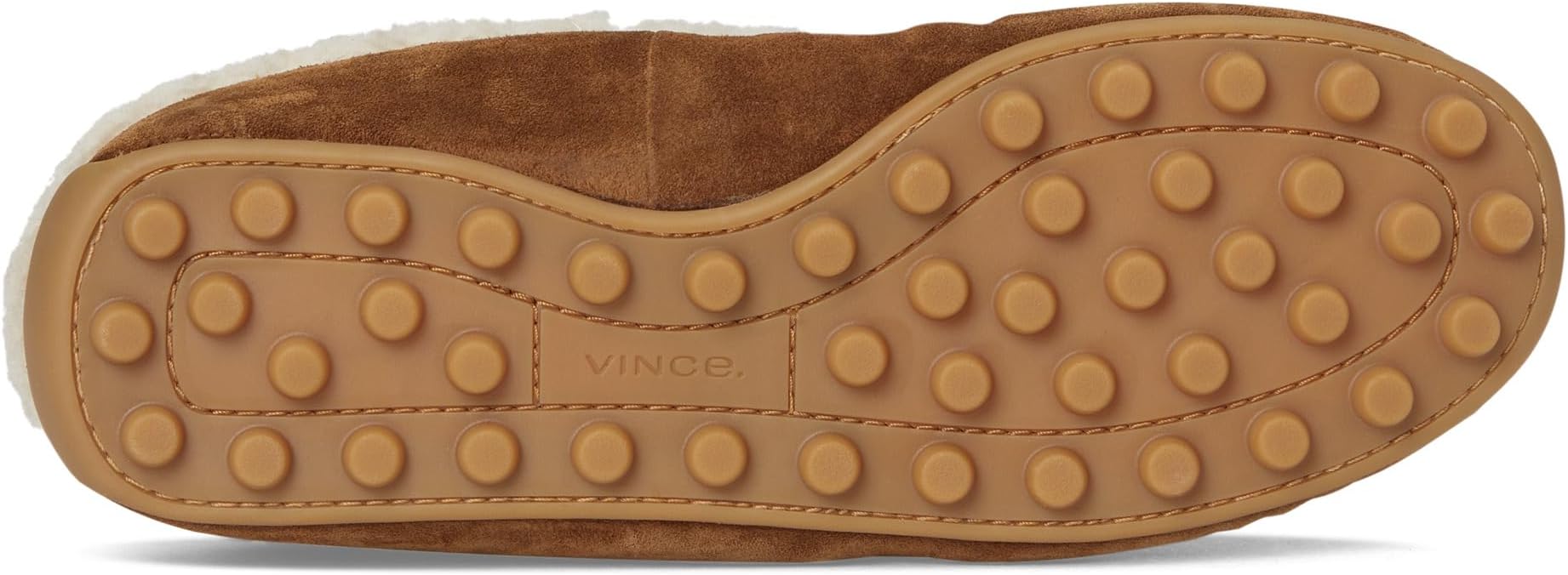Тапочки Vince Women's Berkley Shearling Mule/Clog Shoes, Elmwood — фото 3