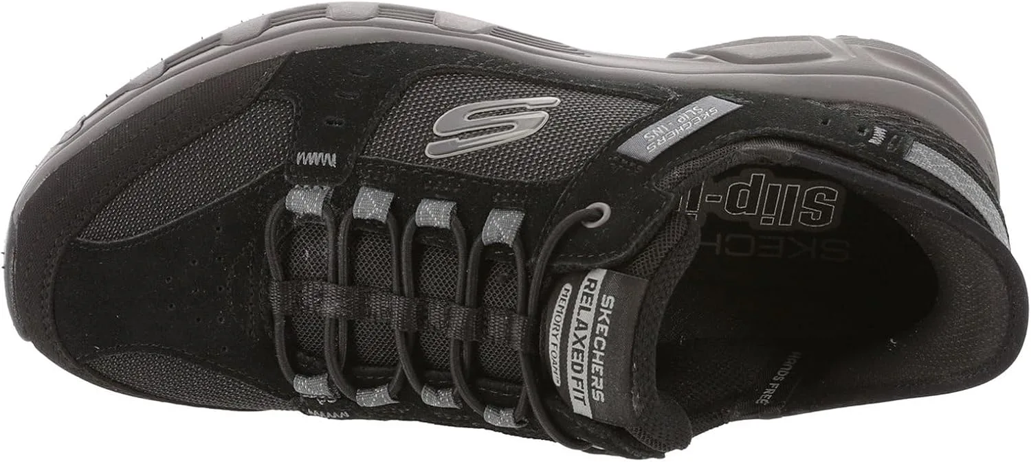Мужские походные кроссовки Skechers Oak Canyon, неизменно выигрывающие в категории "Лучший выбор", черный — фото 3