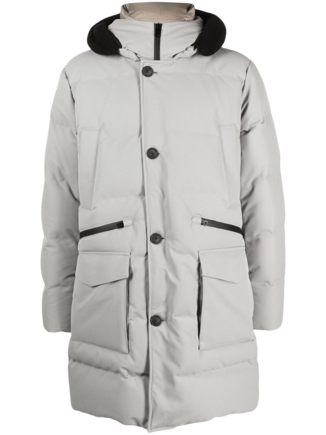 

Пуховик с капюшоном Woolrich, нейтральный цвет