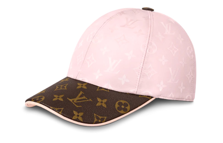 

Полиэстеровая шелковая бейсболка женская LOUIS VUITTON