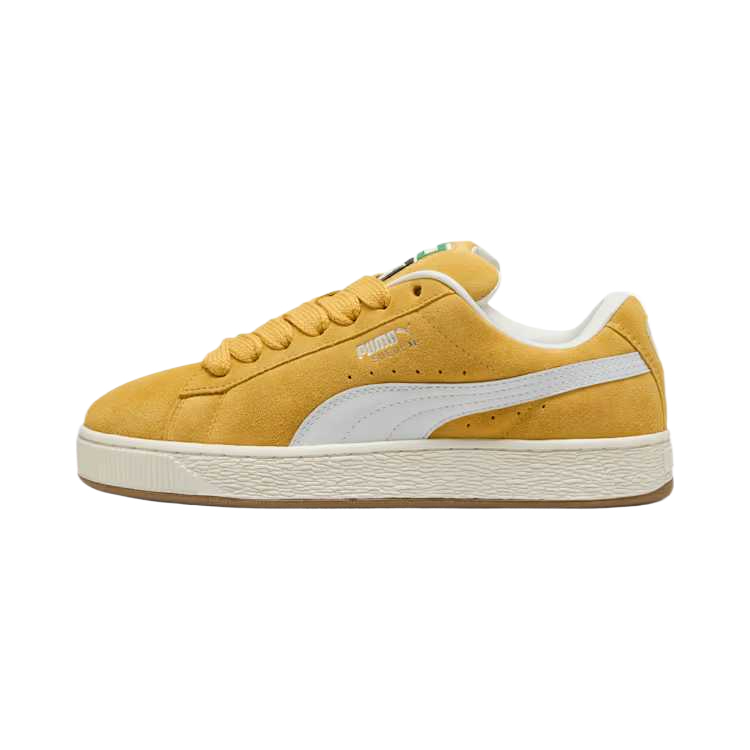 

Suede XL Skateboard Shoes мужские PUMA, желтый белый multicolor
