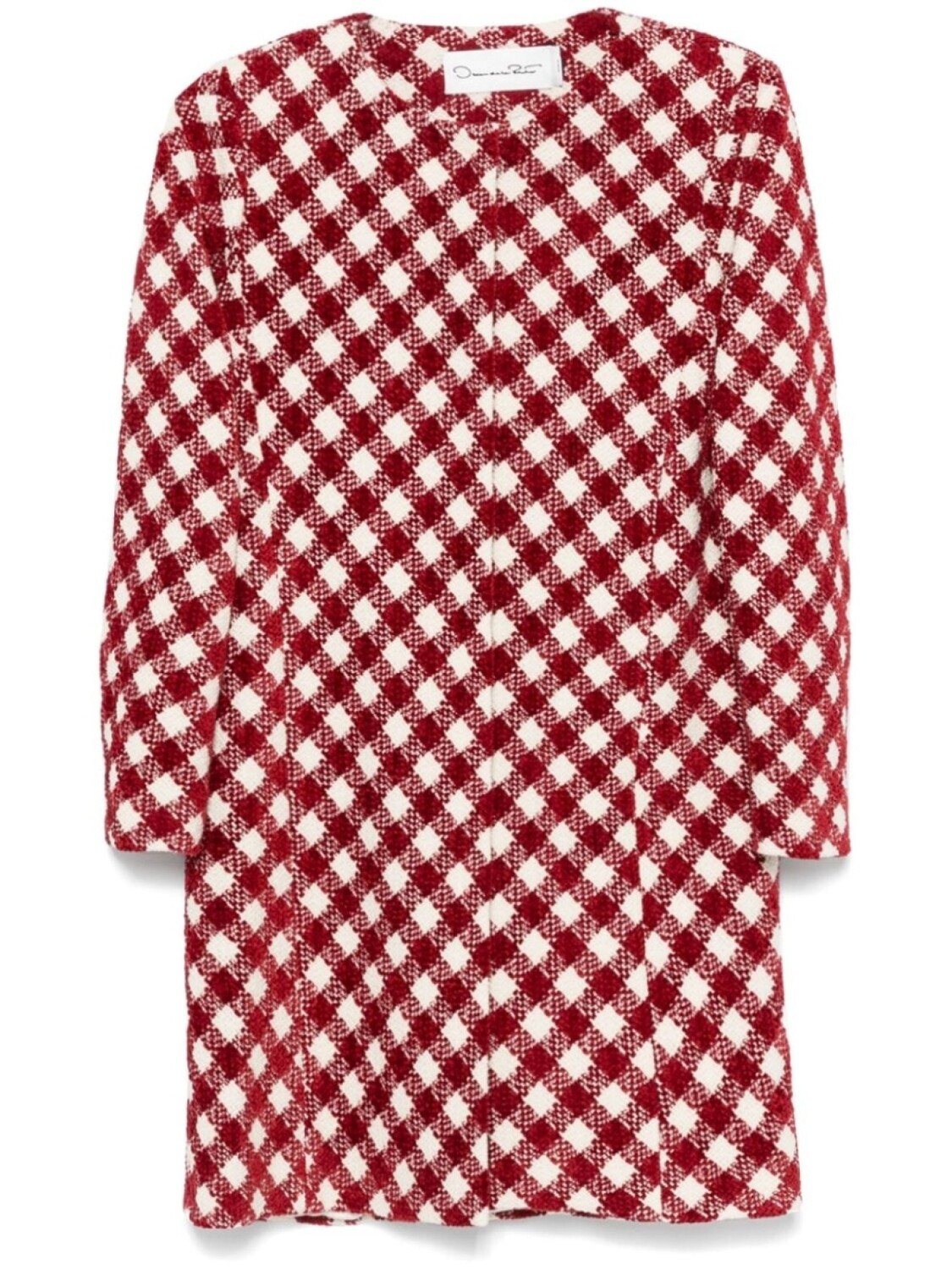 

Oscar de la Renta твидовая куртка, красный
