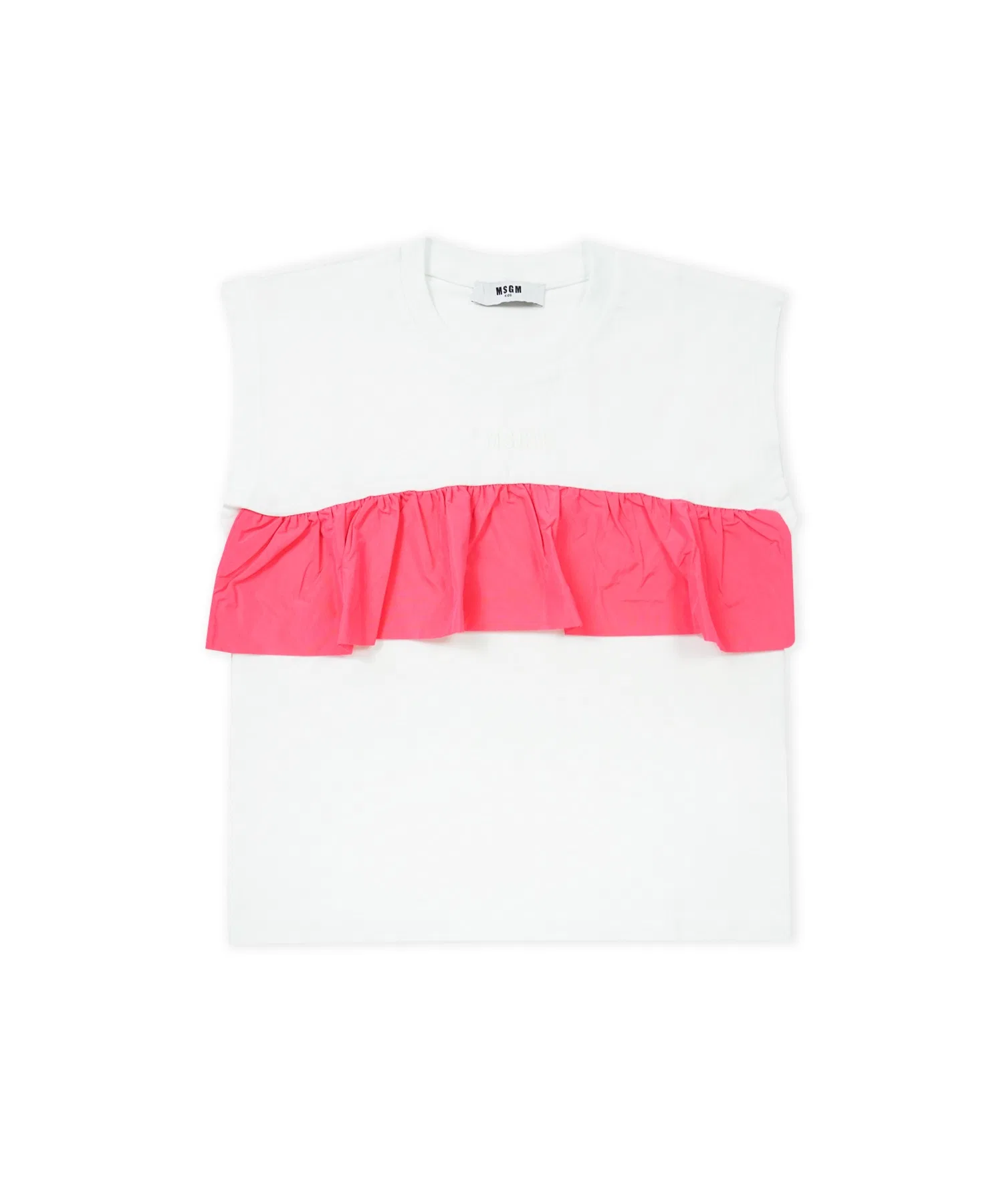 Детская футболка MSGM KIDS Фрил дитейл топ