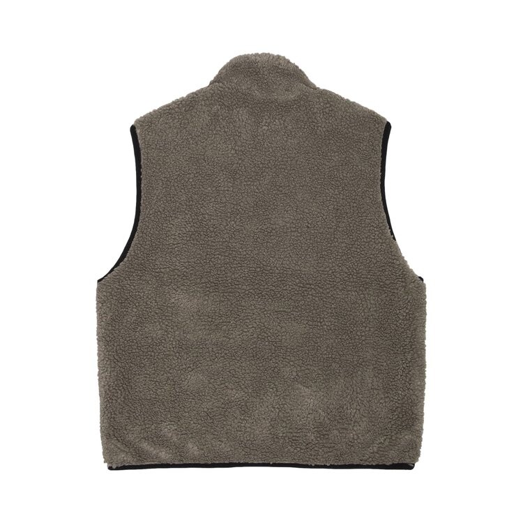 Жилет Stussy Sherpa Reversible Vest, разноцветный — фото 2