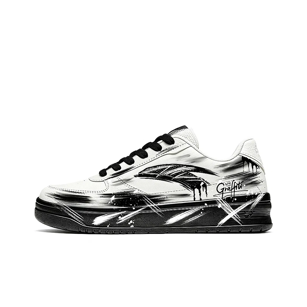 Кроссовки скейтбордические Light Course V2 ANTA Black White