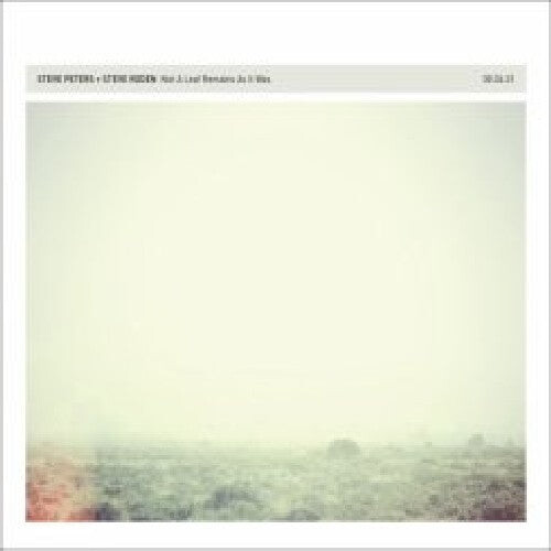 

CD диск Peters, Steve / Roden, Steve: Not a Leaf Remains As It Was