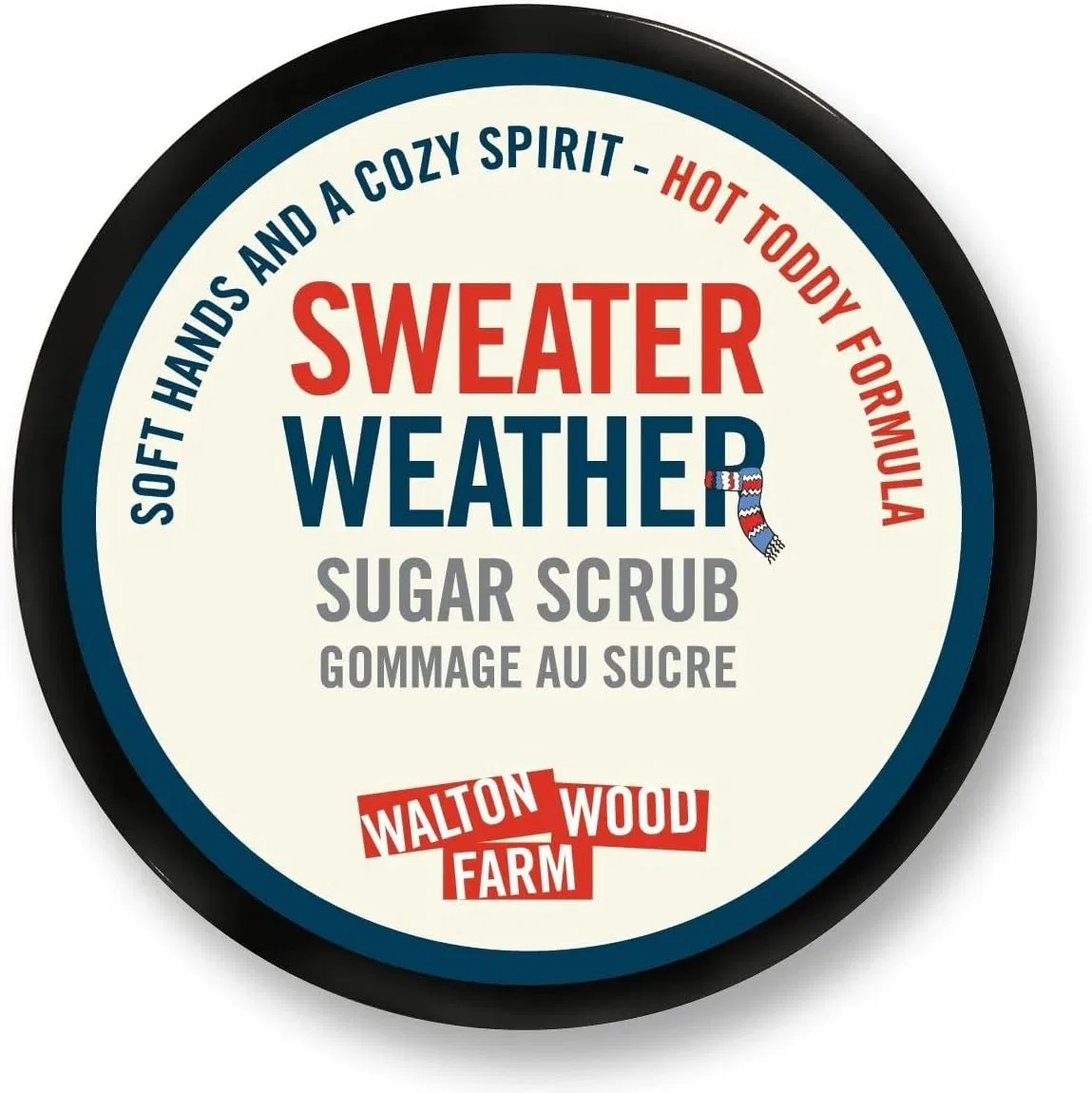 Скраб для тела сахарный Walton Wood Farm 8 унций, Sweater Weather