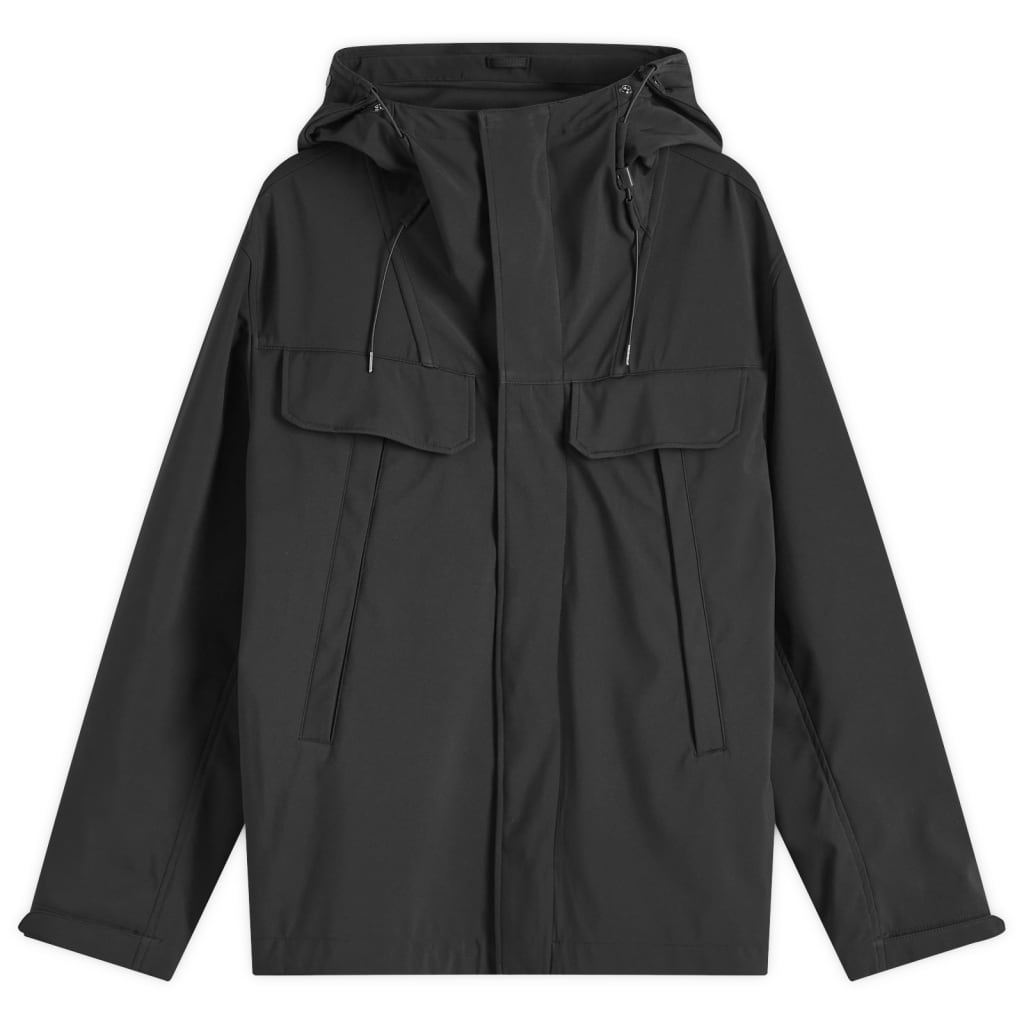 

Куртка C.P. shell-r goggle double pocket с двумя карманами C.P. Company, черный