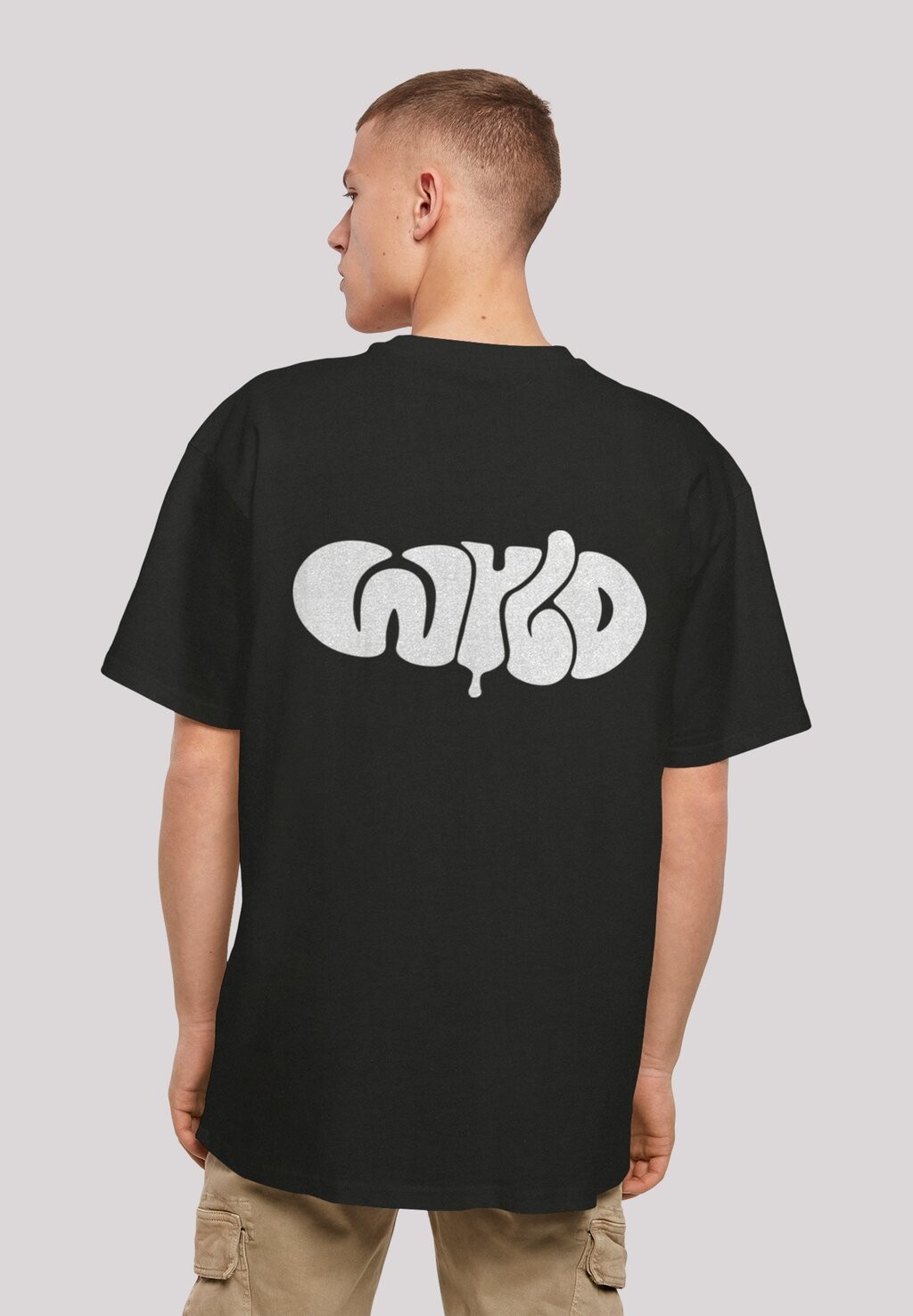 

Футболка с принтом WYLD WILD JUGENWORT F4NT4STIC, цвет black