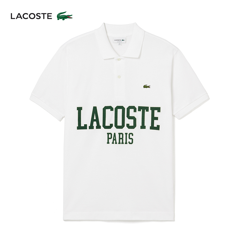 

Футболка мужская Lacoste с короткими рукавами, темно - синий