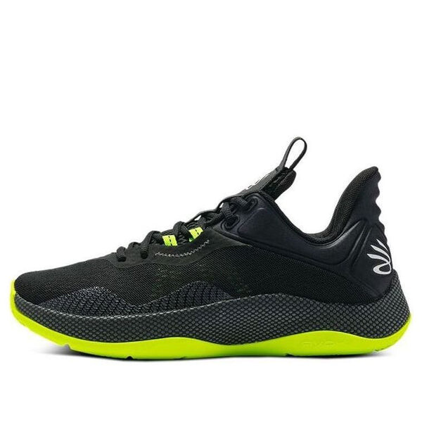 

Кроссовки curry hovr splash 2 'black green' Under Armour, черный