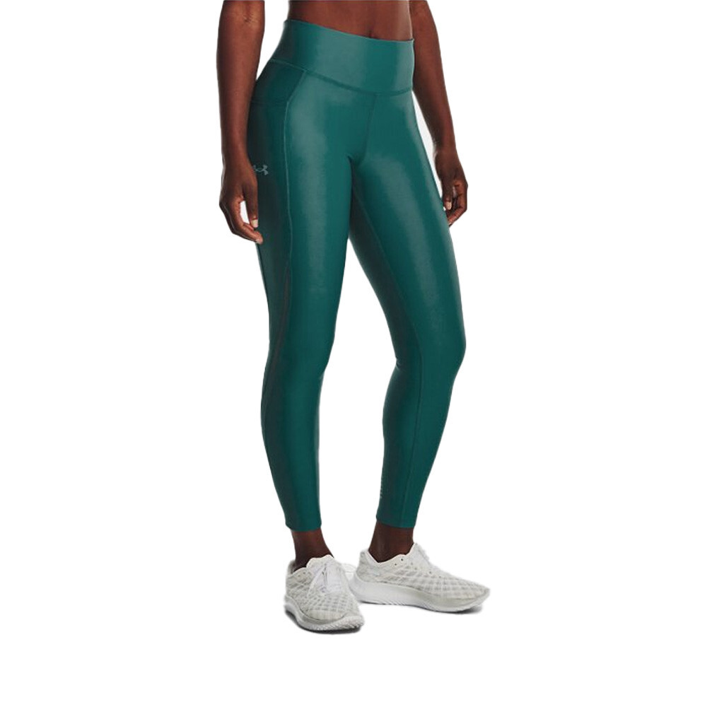 

Тайтсы Under Armour FlyFast Elite IsoChill Ankle, зеленый