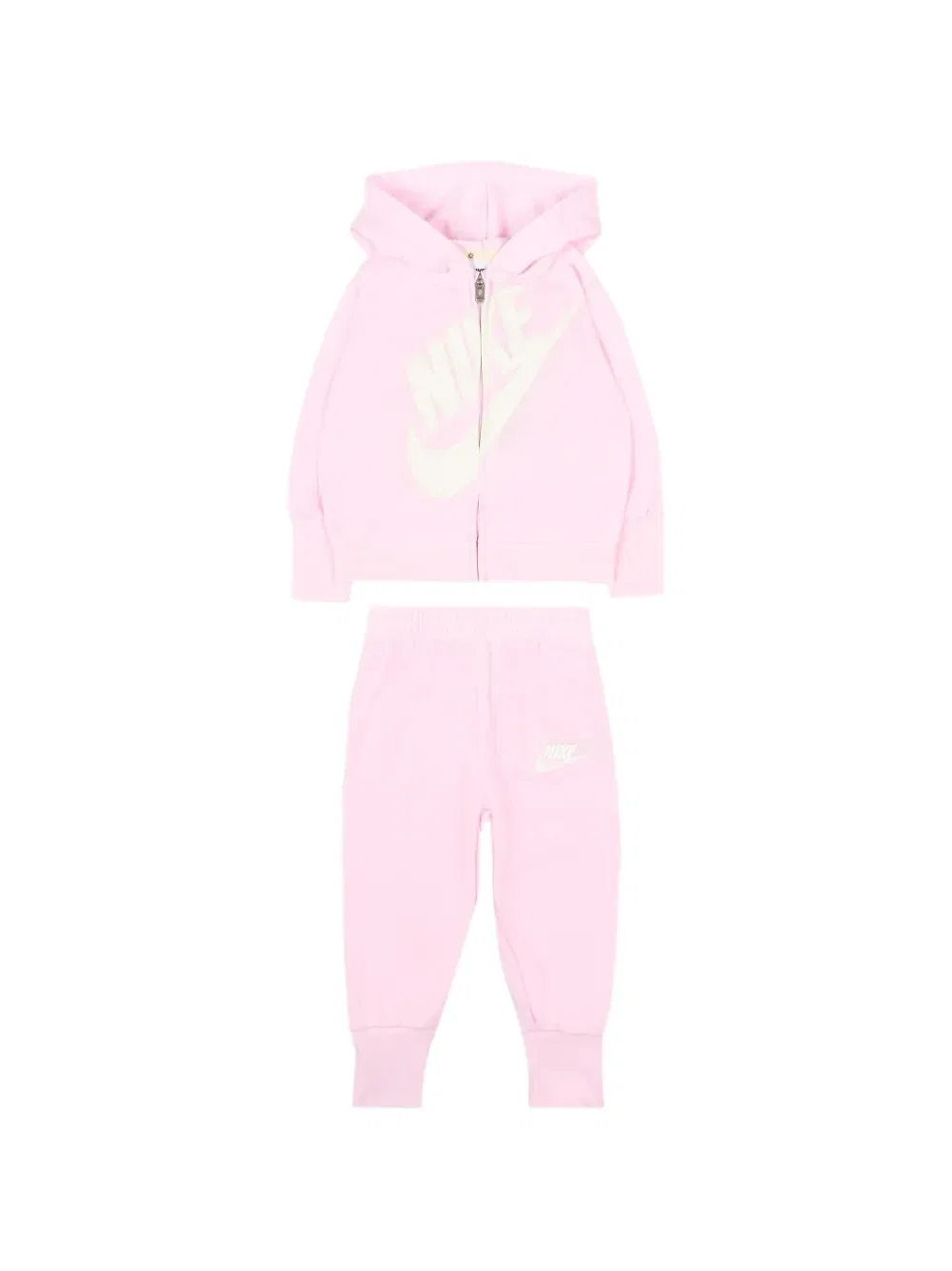Комплект для новорожденного с капюшоном Nike Kids, розовый — фото 2