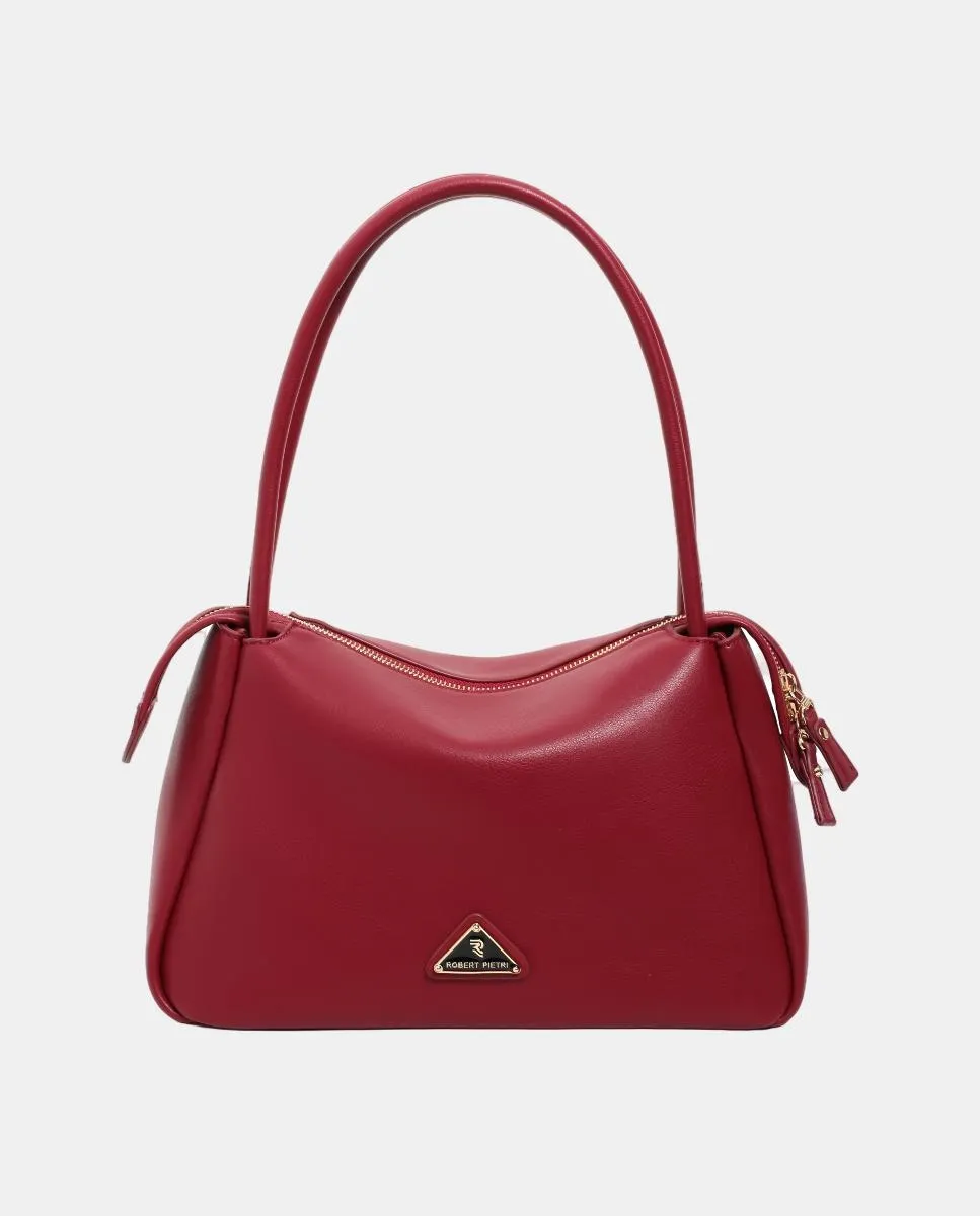 

Сумка на молнии из искусственной кожи Robert Pietri, бордовый