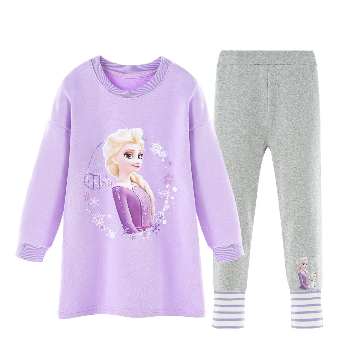 

Disney Повседневная спортивная одежда Purple для детей 3-7 лет