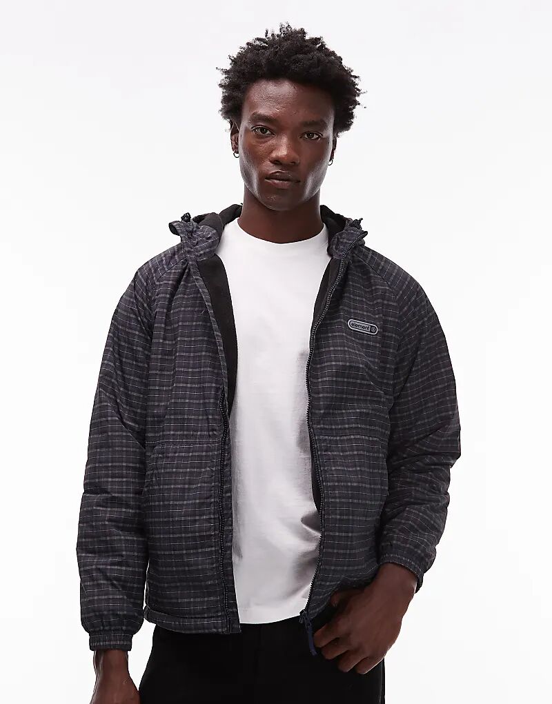 

Клетчатая спортивная куртка Element Alder 2.0 темно-синего цвета