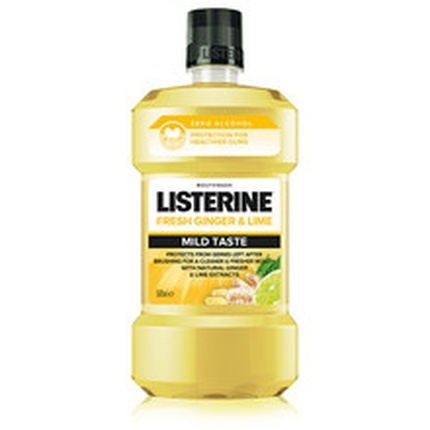 

Listerine Ополаскиватель для полости рта с мягким вкусом свежего имбиря и лайма 500 мл